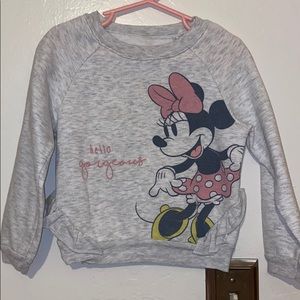 Minnie Mouse pullover sweater